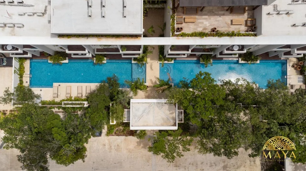 Nhoa 306A Lux 2Br Condo Top Jungle View Aldea Zama Tulum Holiday home